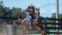 The Keystone State Gay Rodeo is relocating to the Empire State, founder Adam Romanik — seen here riding — confirms.