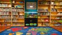 Shelves of books in a daycare in Pennsylvania, where families can claim a new child tax credit beginning in January 2023.